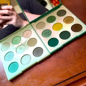 Colourpop green shadow bundle